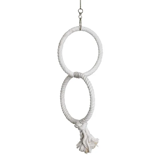rico-s-futterkiste-baumwoll-doppelring-sittichspielzeug-2x-14-cm image 1