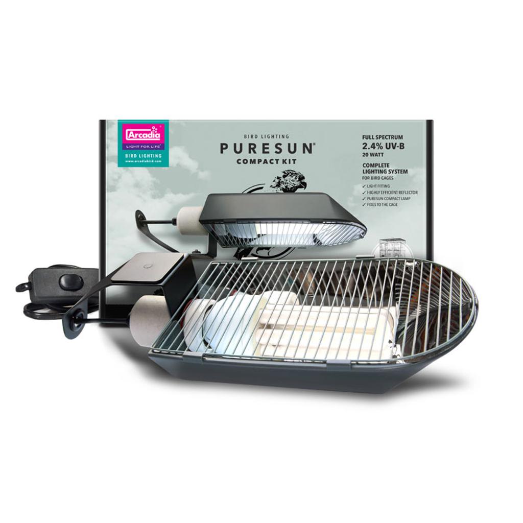 rico-s-futterkiste-arcadia-komplettset-leuchteinheit-uv-lampe image 1