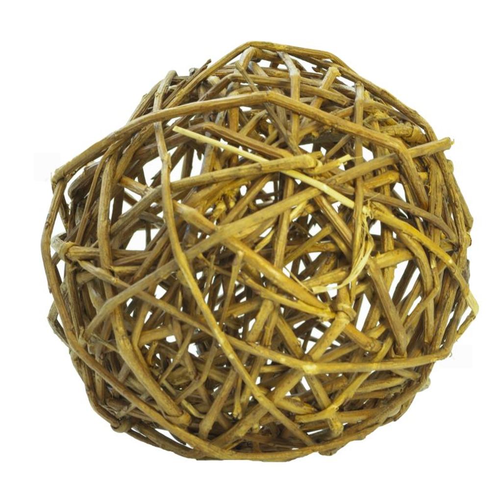 rico-s-futterkiste-weidenkugel-12-cm-papageienspielzeug-weide-natur image 4