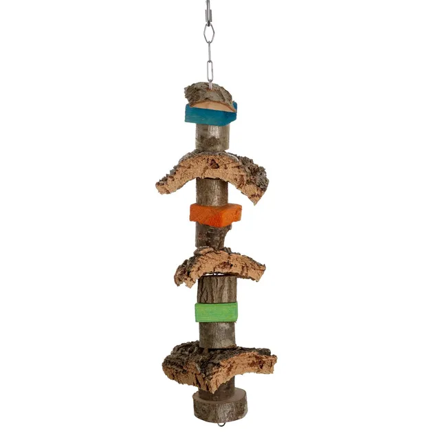 rico-s-nature-wood-kork-knabberkette-papageienspielzeug-50-cm image 1