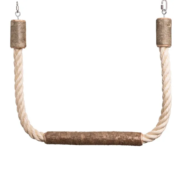 rico-s-futterkiste-sisalschaukel-duo-papageienspielzeug-65-cm image 1