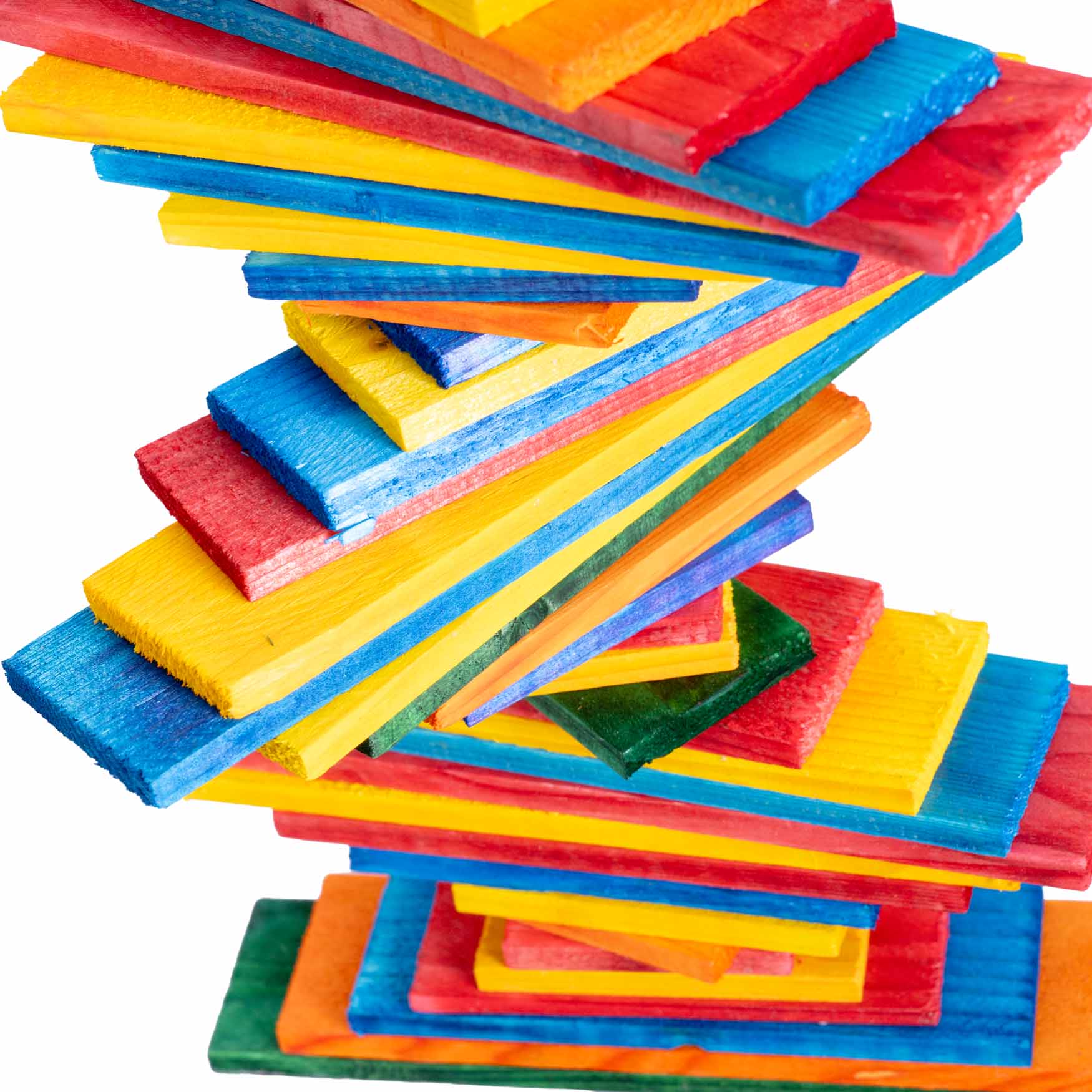 rico-s-futterkiste-turm-pharaon-holzspielzeug-40-cm-papagei image 2