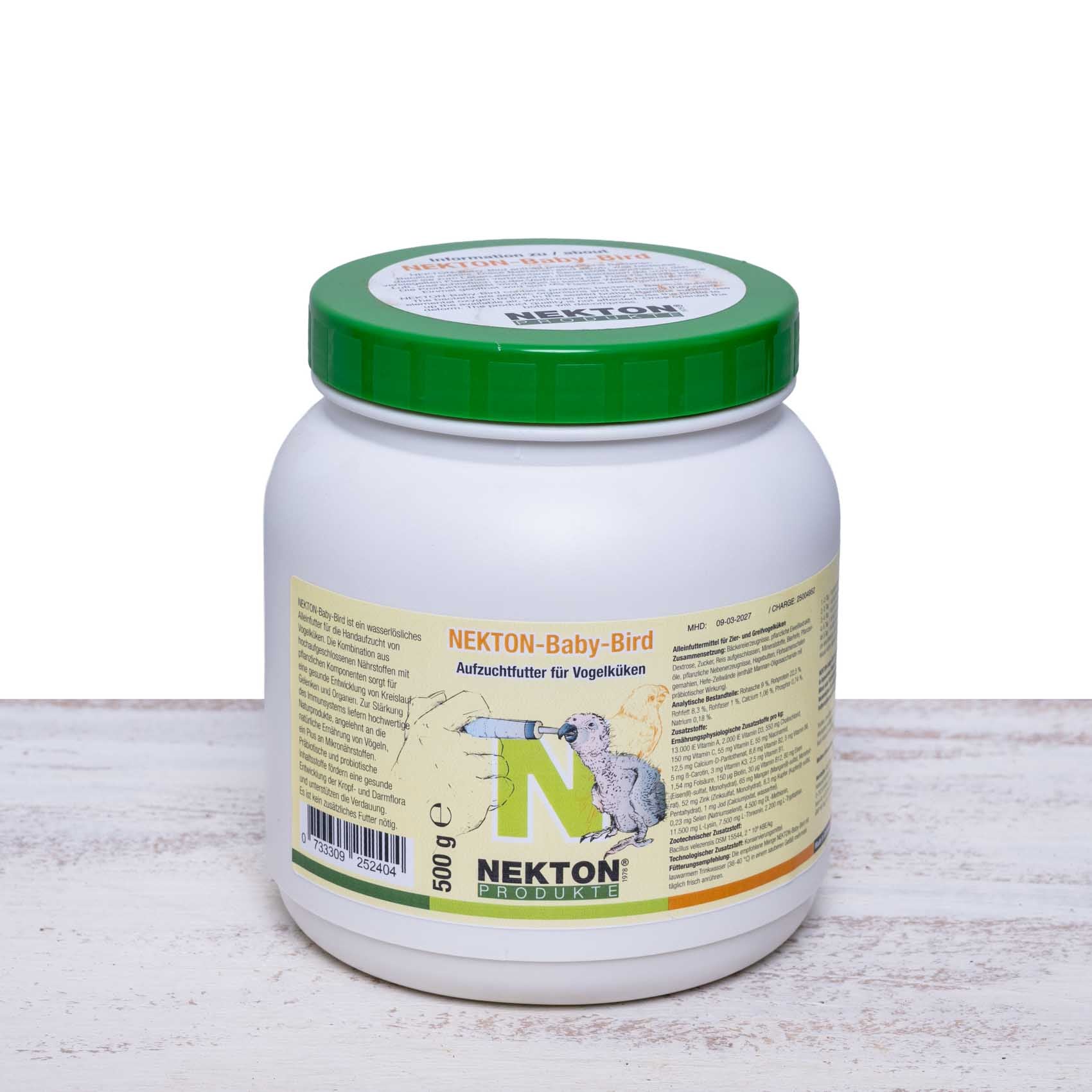 nekton-baby-bird-handaufzuchtfutter-vogelfutter-500-g-spritzenf-tterung image 1