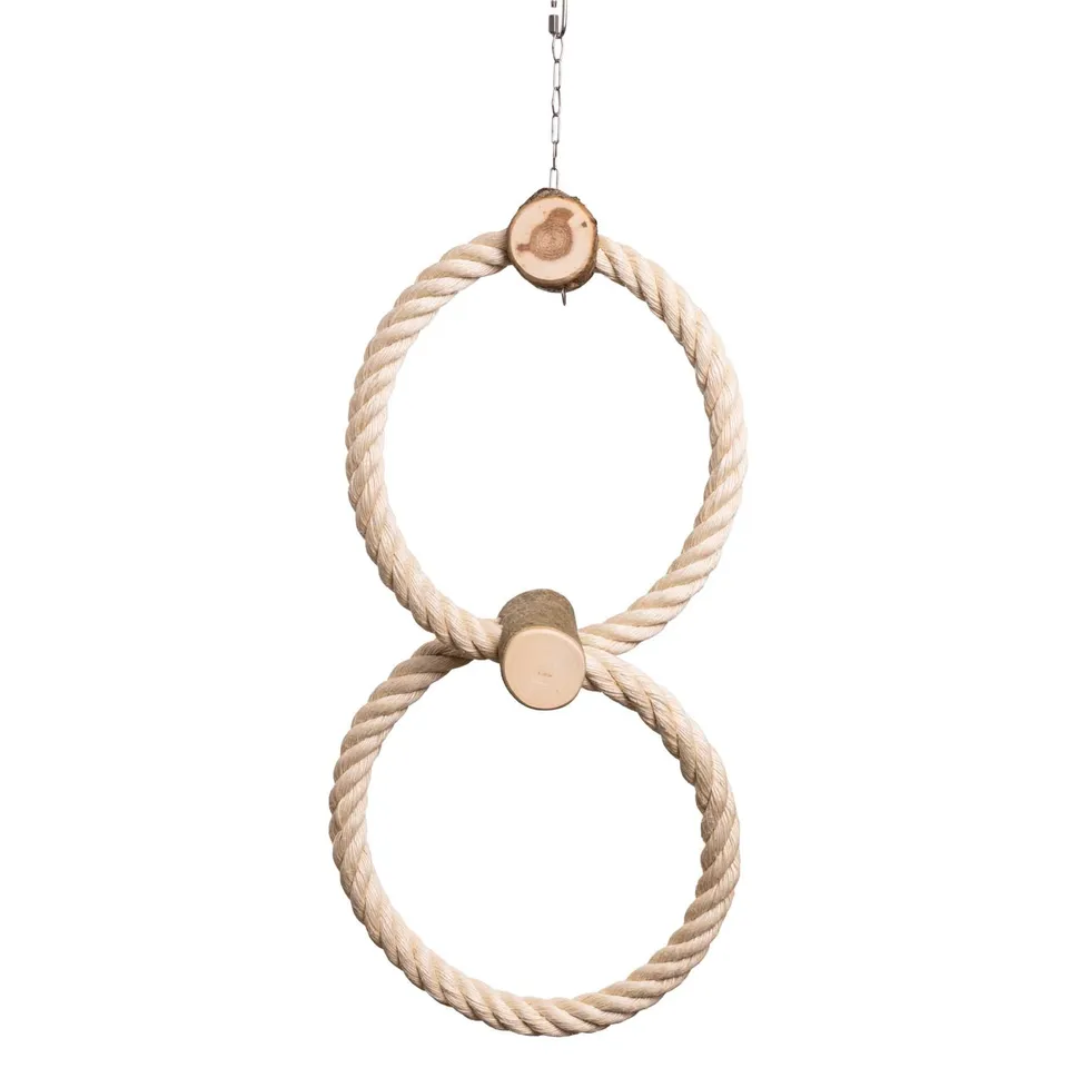 rico-s-futterkiste-sisal-doppelring-schaukel-80-cm-f-r-papageien image 1
