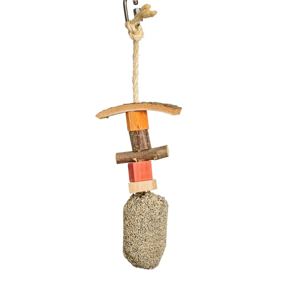 rico-s-futterkiste-mineralien-s-ckchen-vogelspielzeug-holz-28-cm image 1