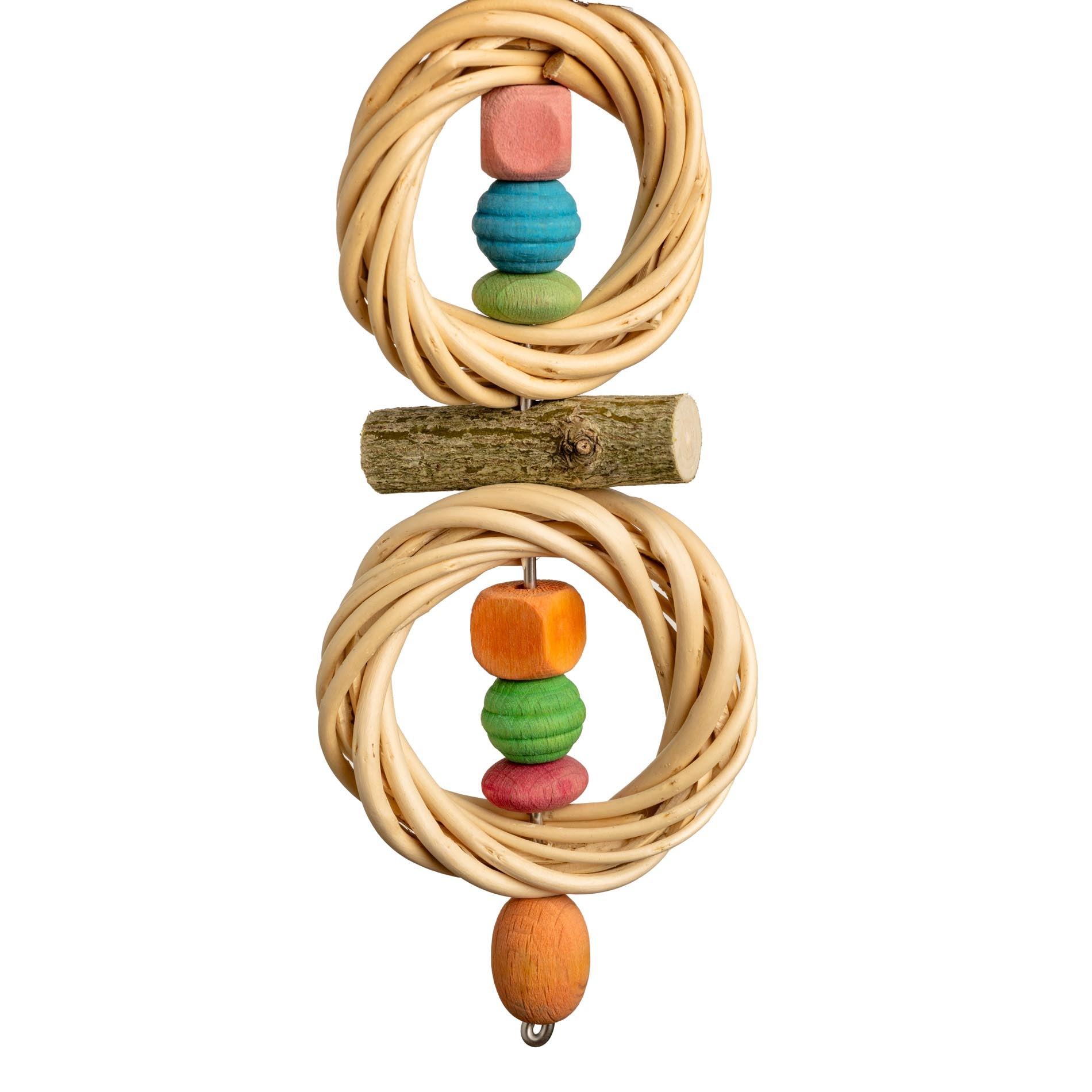 rico-s-futterkiste-weidenringe-holzperlen-sittichspielzeug-25-cm image 4