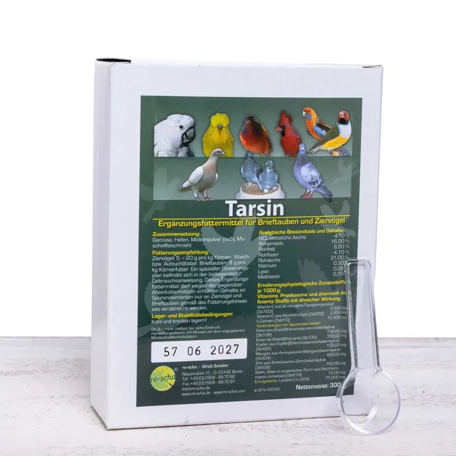 rico-s-futterkiste-tarsin-erg-nzungsfuttermittel-300-g-darmflora image 1