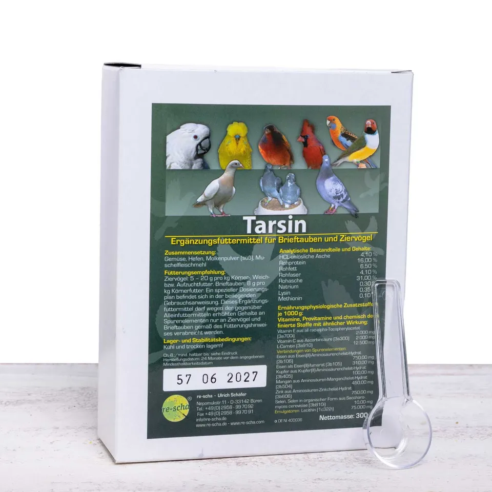 rico-s-futterkiste-tarsin-erg-nzungsfuttermittel-300-g-darmflora image 1