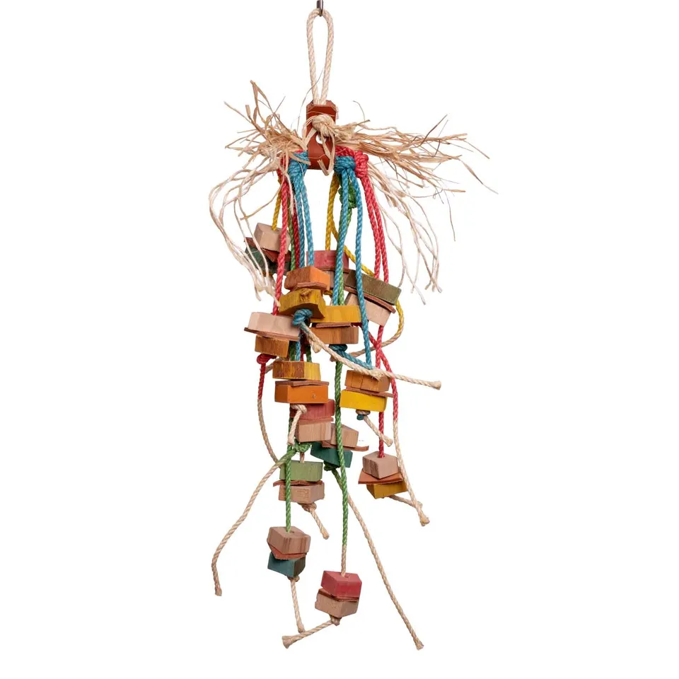 rico-s-futterkiste-wirbel-mit-sisal-papageienspielzeug-60-cm image 1