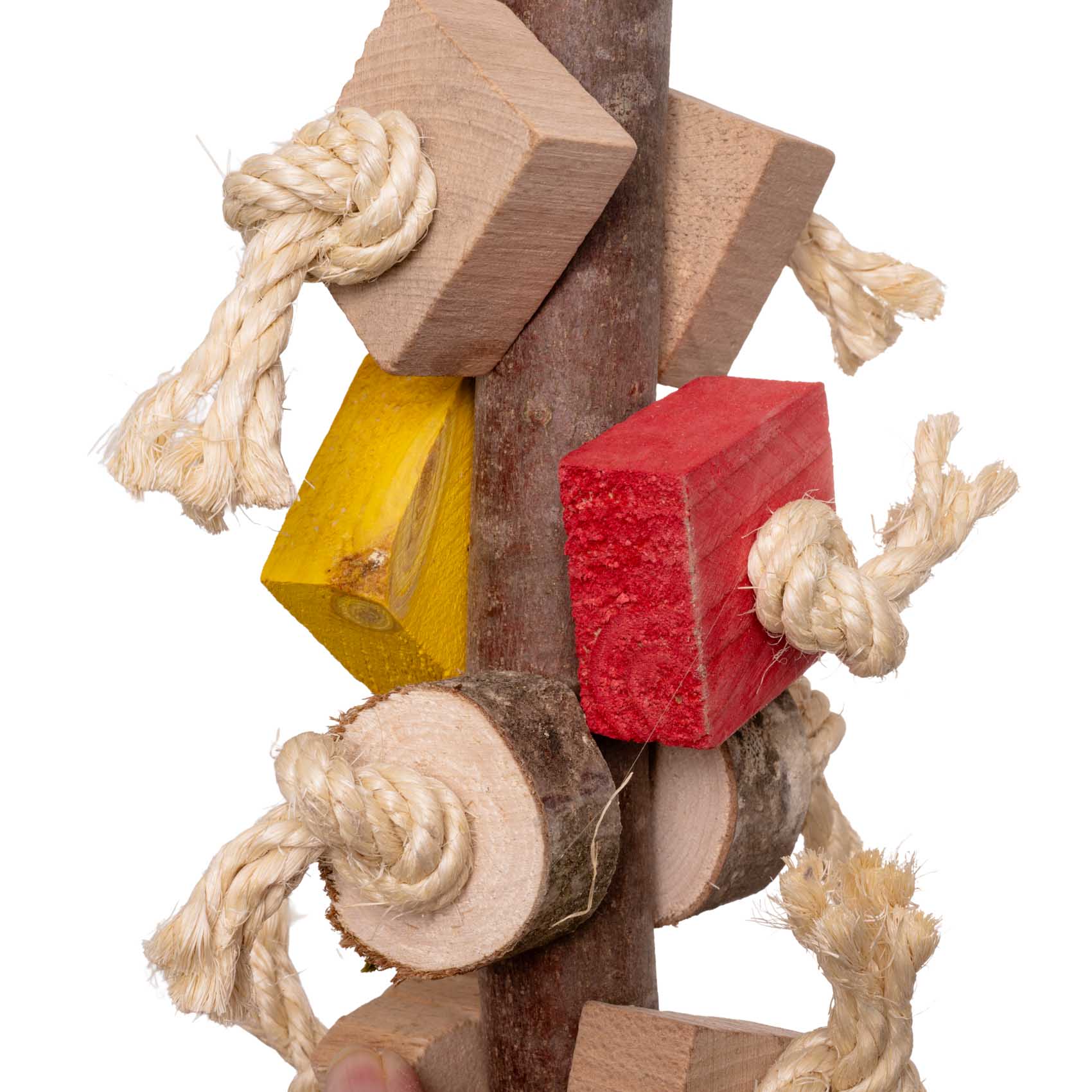 rico-s-futterkiste-wood-stick-large-papageienspielzeug image 2