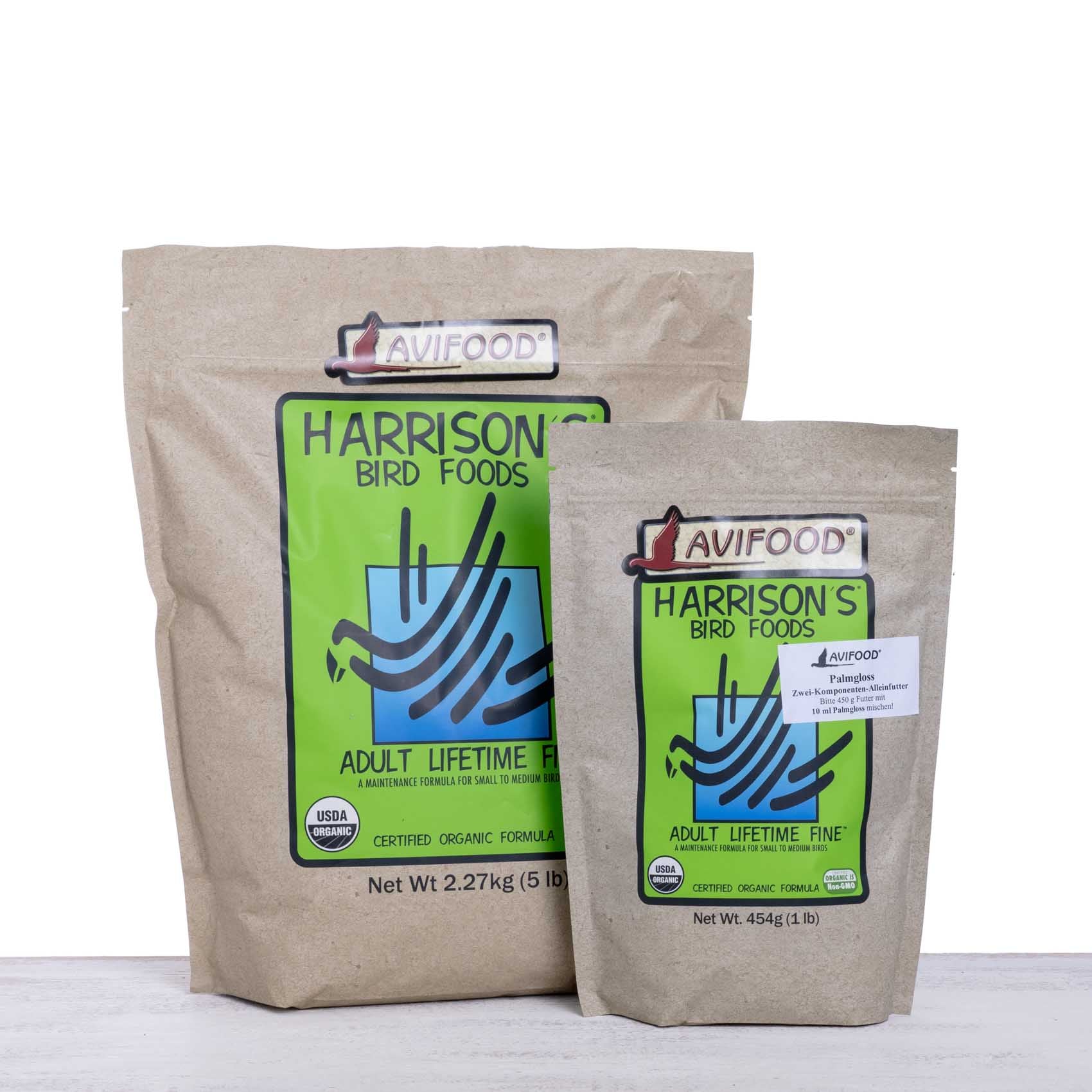 harrison-s-adult-lifetime-fine-sittich-pellets-bio-454g-gr-n image 1