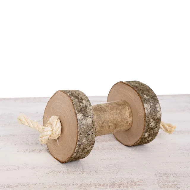 rico-s-futterkiste-gro-e-papageien-hantel-greifspielzeug-15-cm image 1