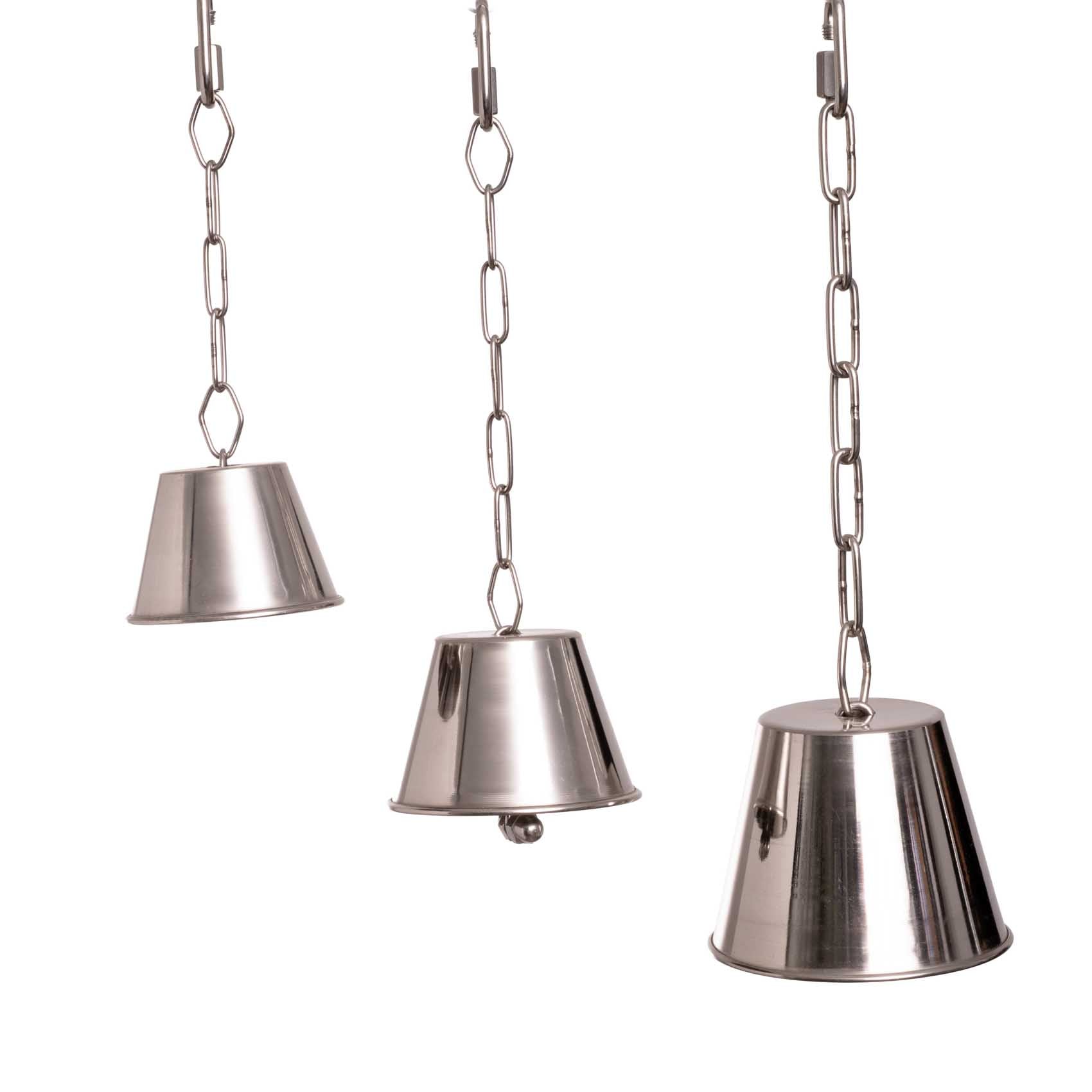 rico-s-futterkiste-edelstahlglocke-papageienspielzeug-mittel-8-cm image 2