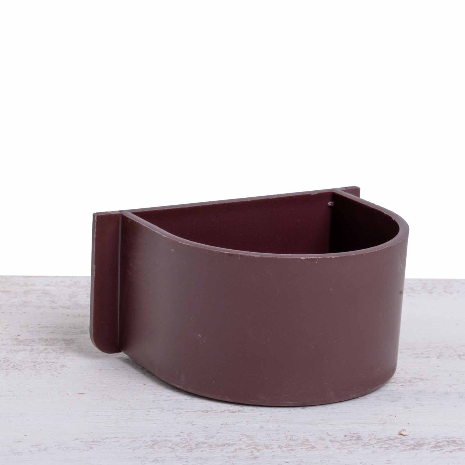 rico-s-futterkiste-futter-wassernapf-einklemmen-braun-9-cm image 1