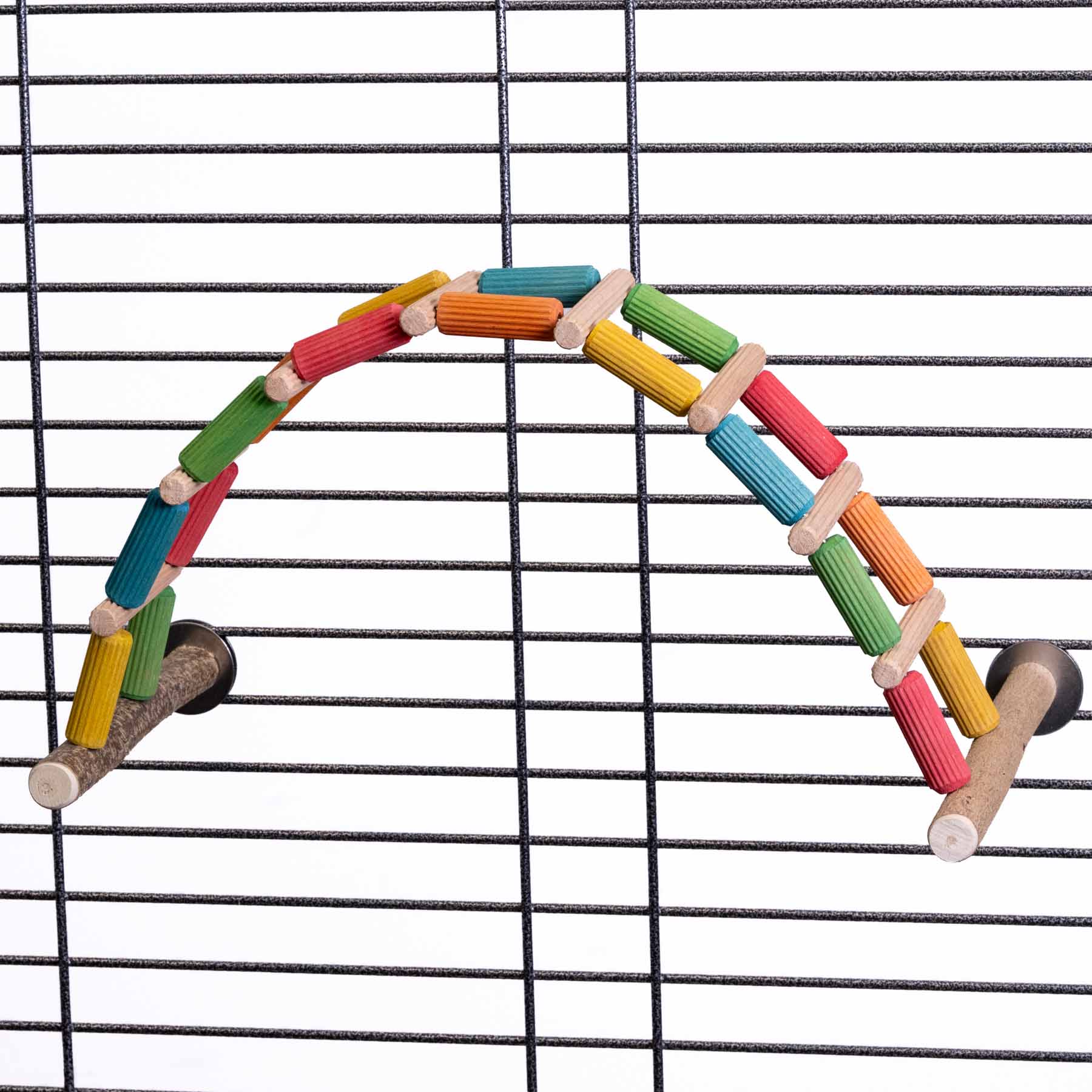 rico-s-futterkiste-welli-leiter-vogelspielzeug-bunt-flexibel image 2