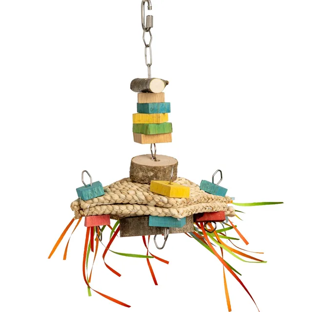 rico-s-futterkiste-stroh-sandwich-papageienspielzeug-25x15-cm image 1