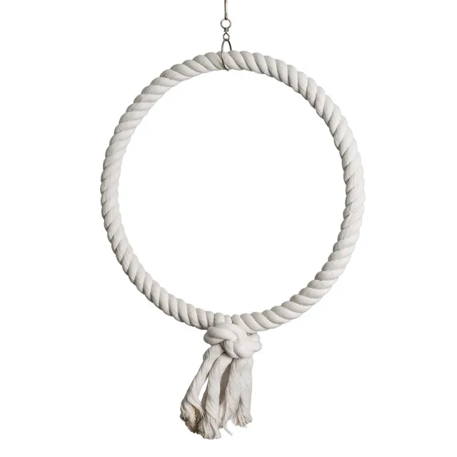 rico-s-futterkiste-baumwoll-ring-34-cm-papageienspielzeug image 1