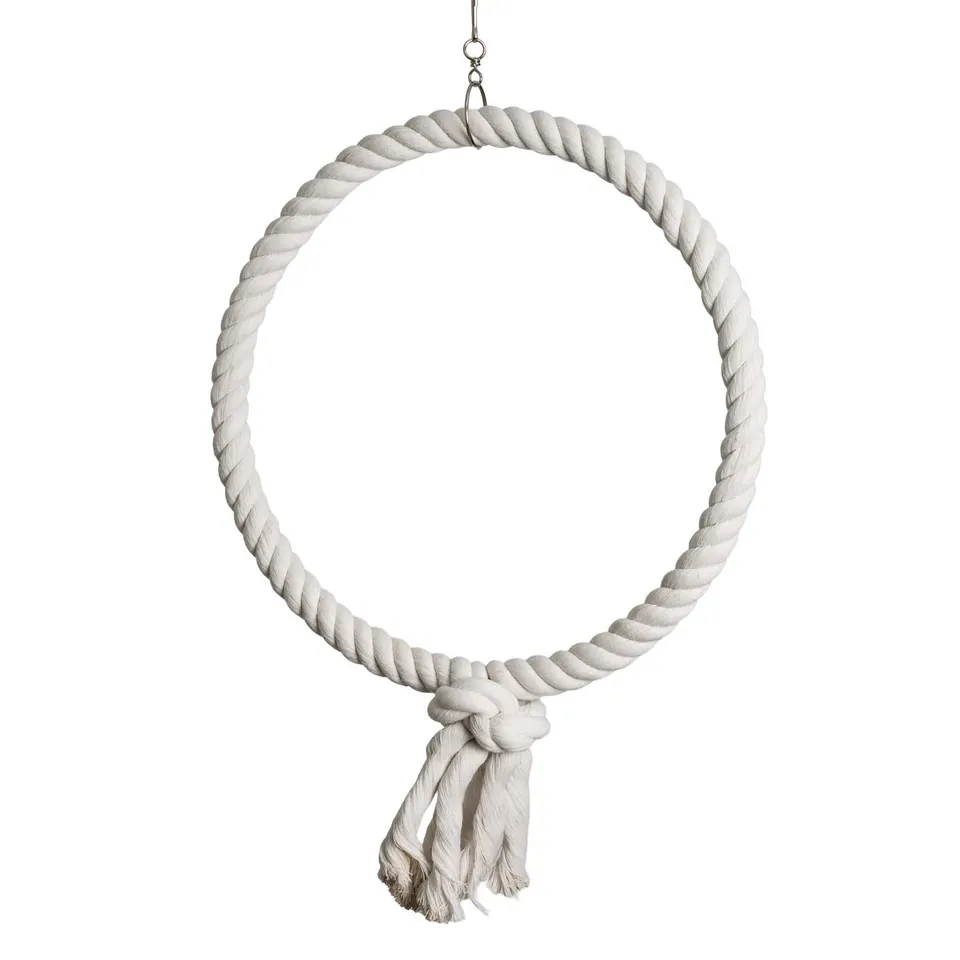 rico-s-futterkiste-baumwoll-ring-34-cm-papageienspielzeug image 1
