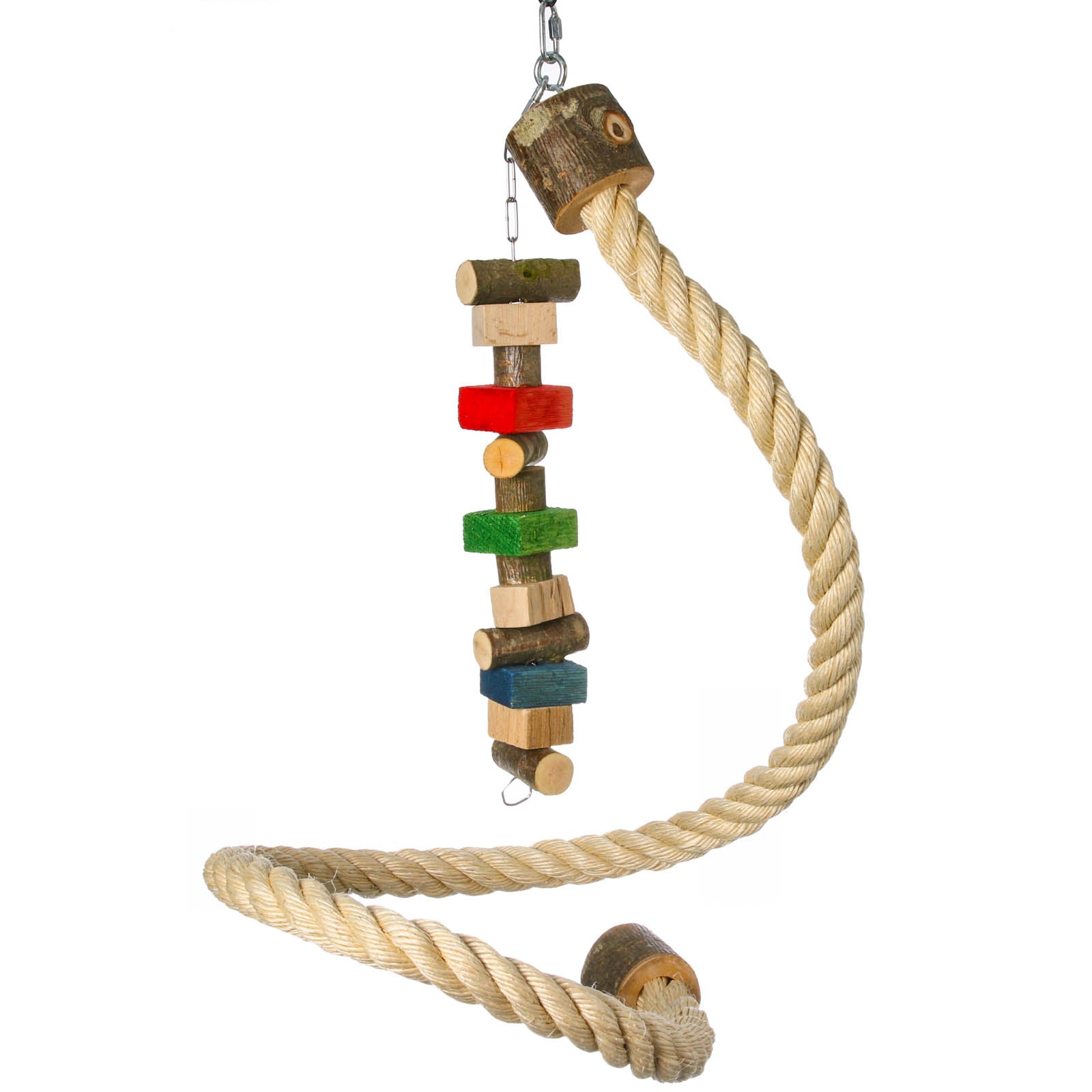 rico-s-futterkiste-sisalspirale-holzspielzeugkette-150-cm image 3