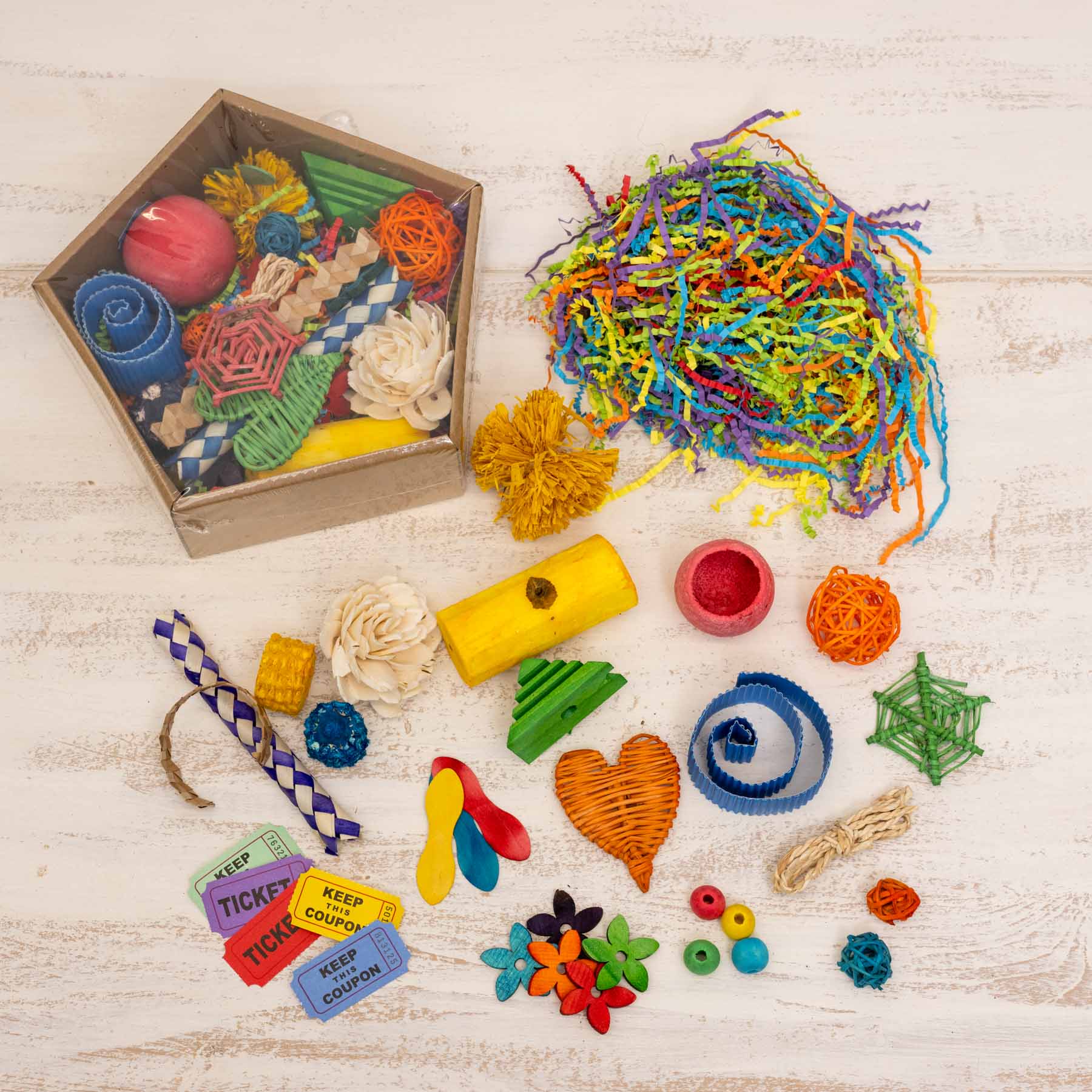 rico-s-futterkiste-diy-toy-gift-box-vogelspielzeug-korb image 2