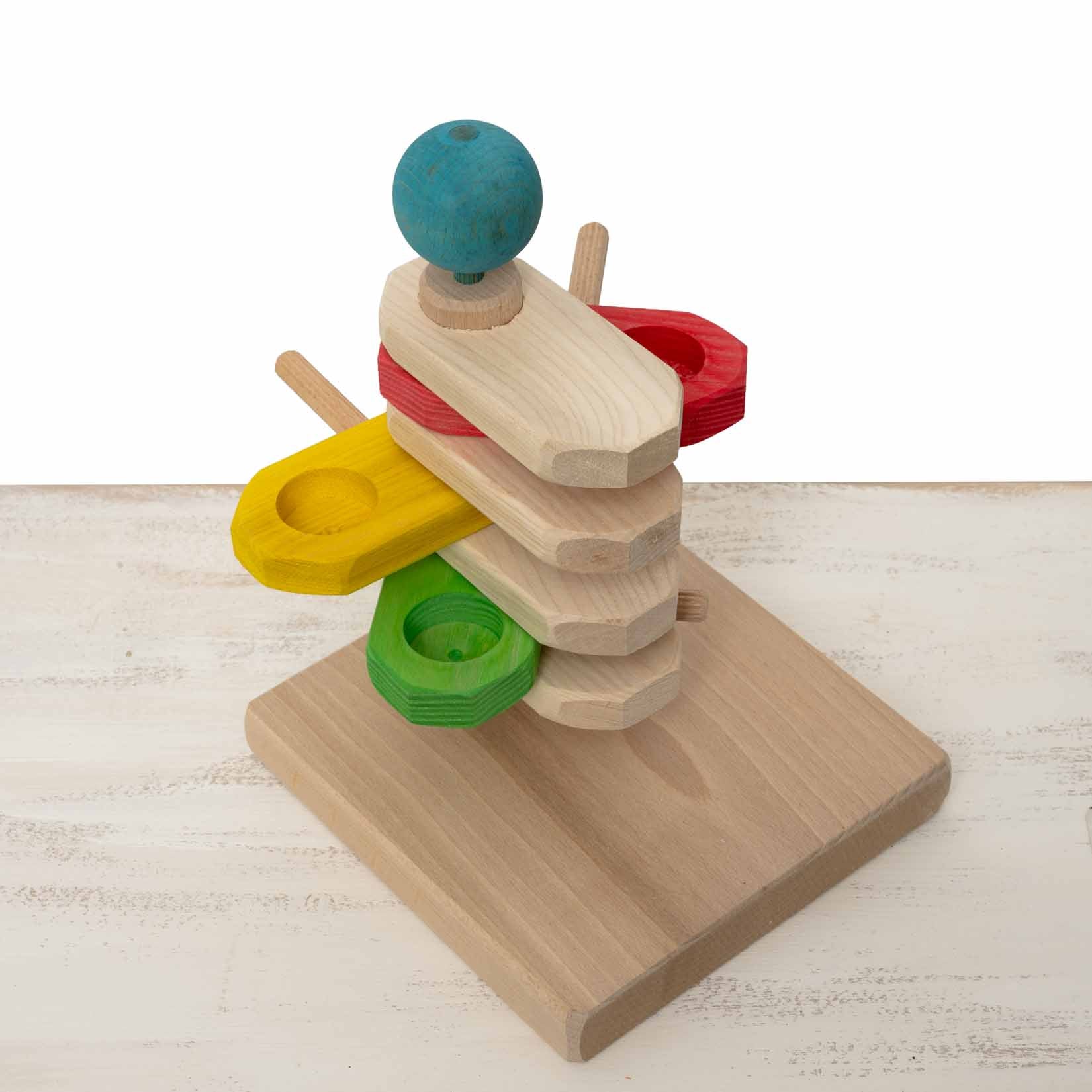 rico-s-futterkiste-leckeri-ampel-intelligenzspielzeug-papageien-holz image 1