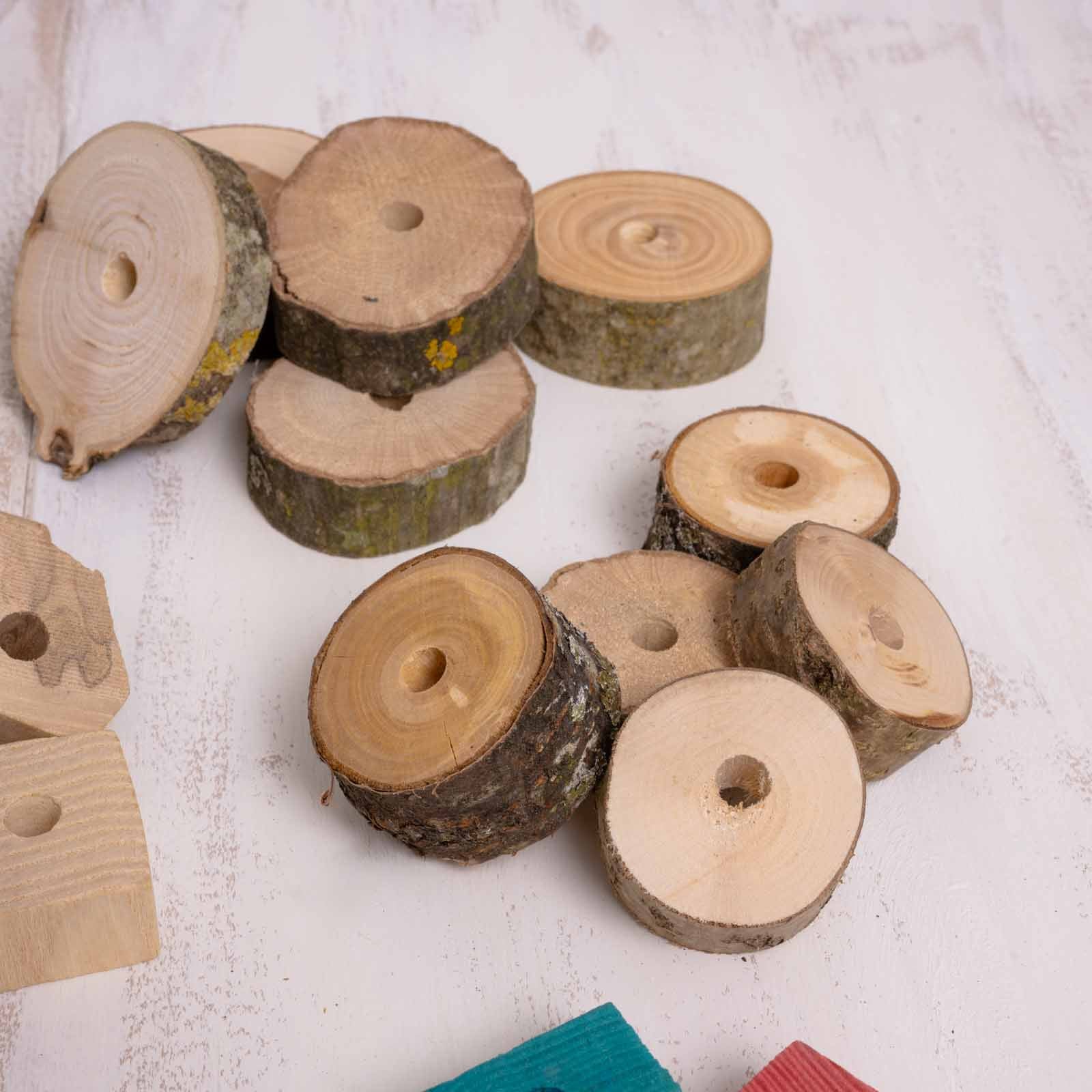 rico-s-futterkiste-gro-es-bastelset-papageienspielzeug-sisal-holz image 3