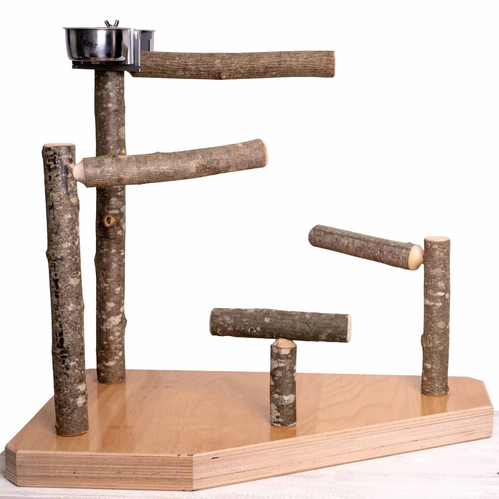 rico-s-futterkiste-freisitz-vario-papageien-freisitz-mit-n-pfen image 1