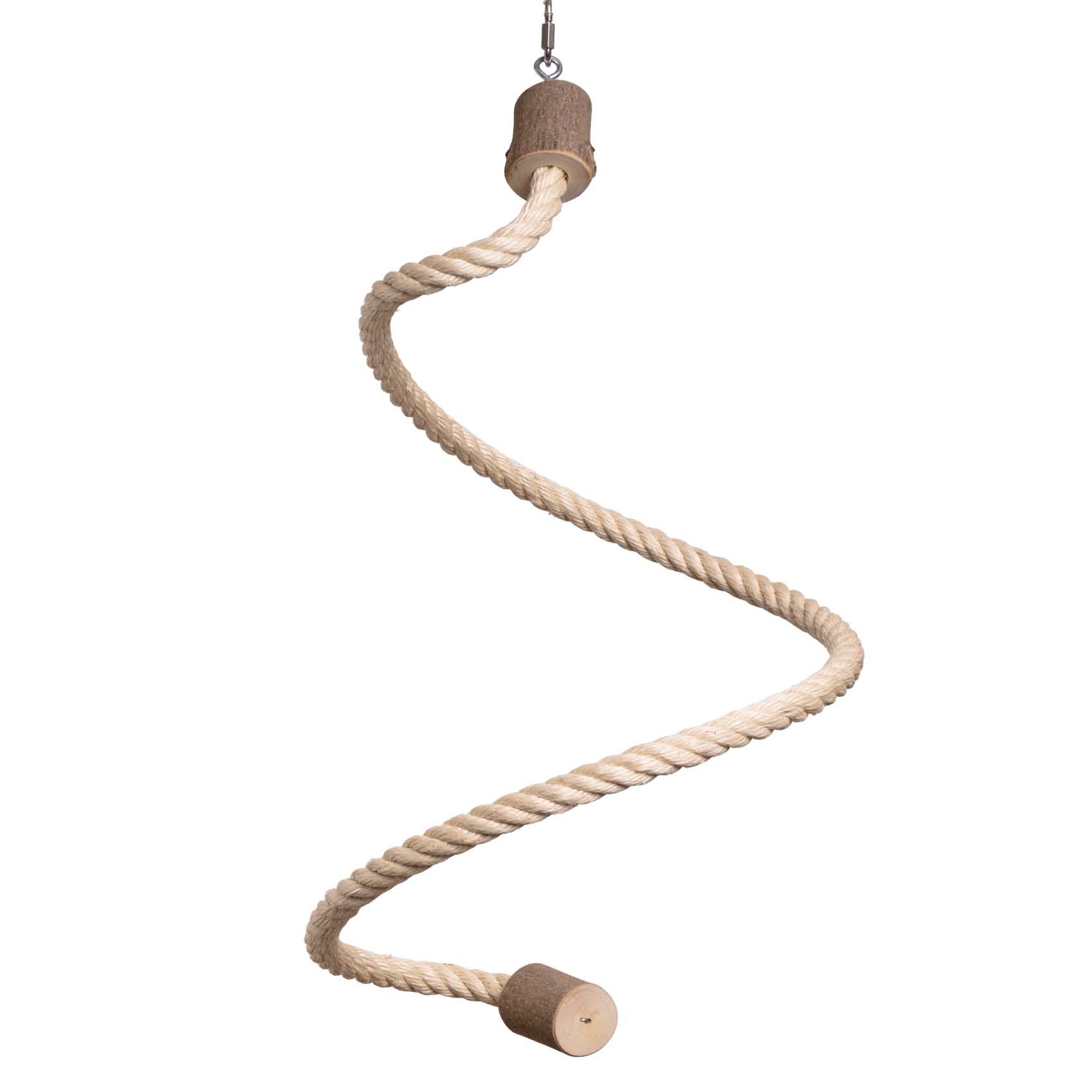 rico-s-futterkiste-sisal-spirale-medium-papageienspielzeug-150-cm image 1