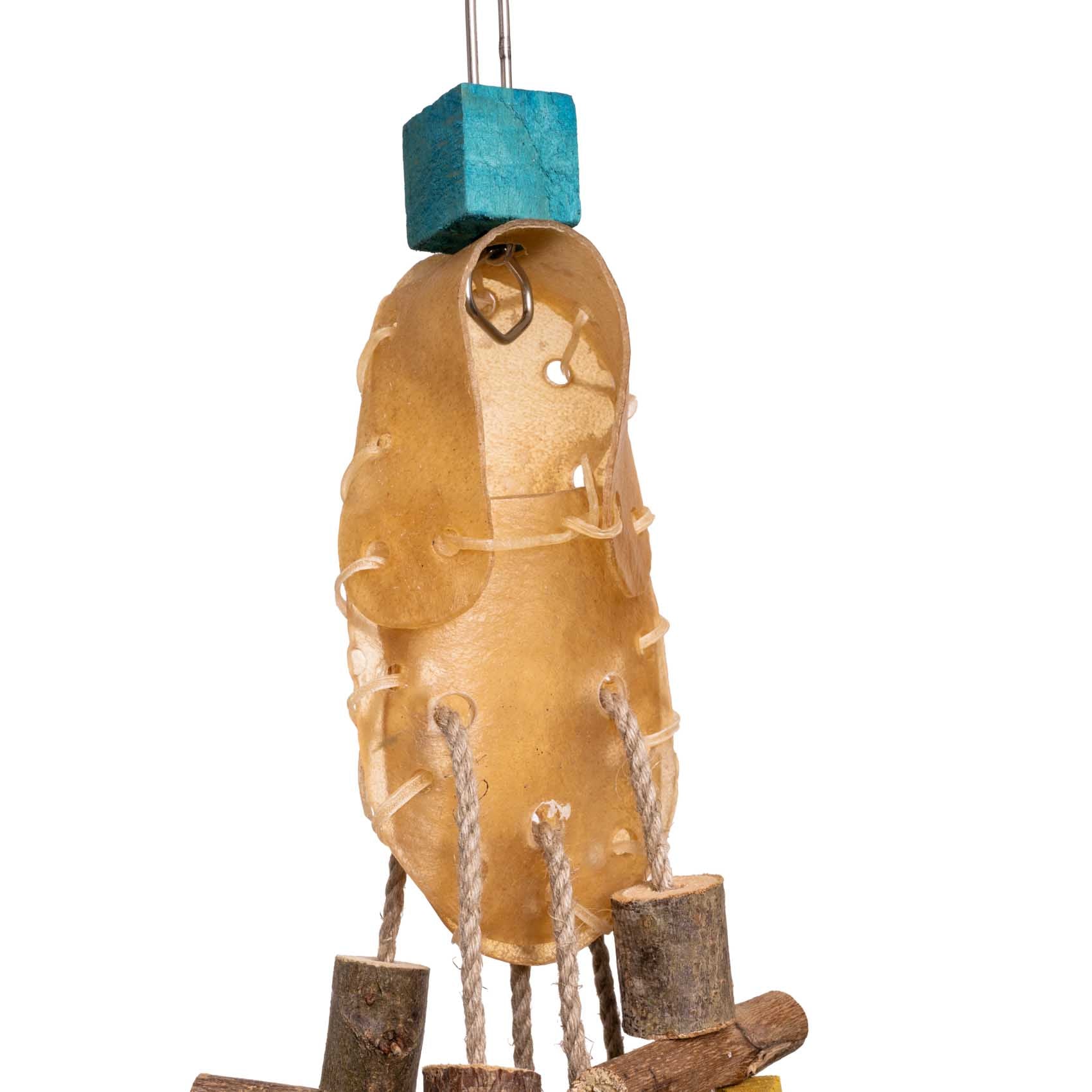 rico-s-futterkiste-kauschuh-knabberholz-papageienspielzeug image 3