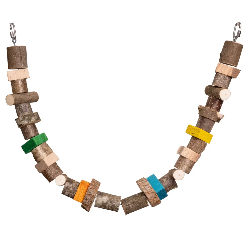 rico-s-futterkiste-kletterbr-cke-papageienspielzeug-110-cm image 1