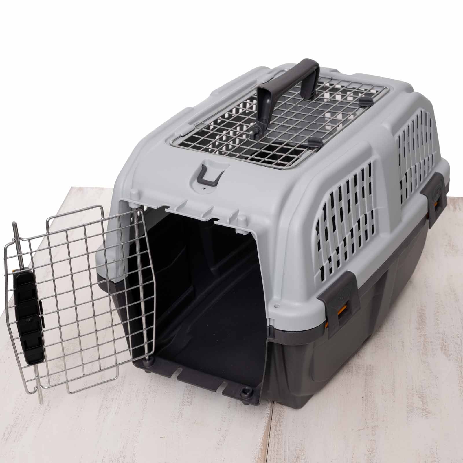 rico-s-futterkiste-transportbox-open-vogelbox-grau-48cm image 2