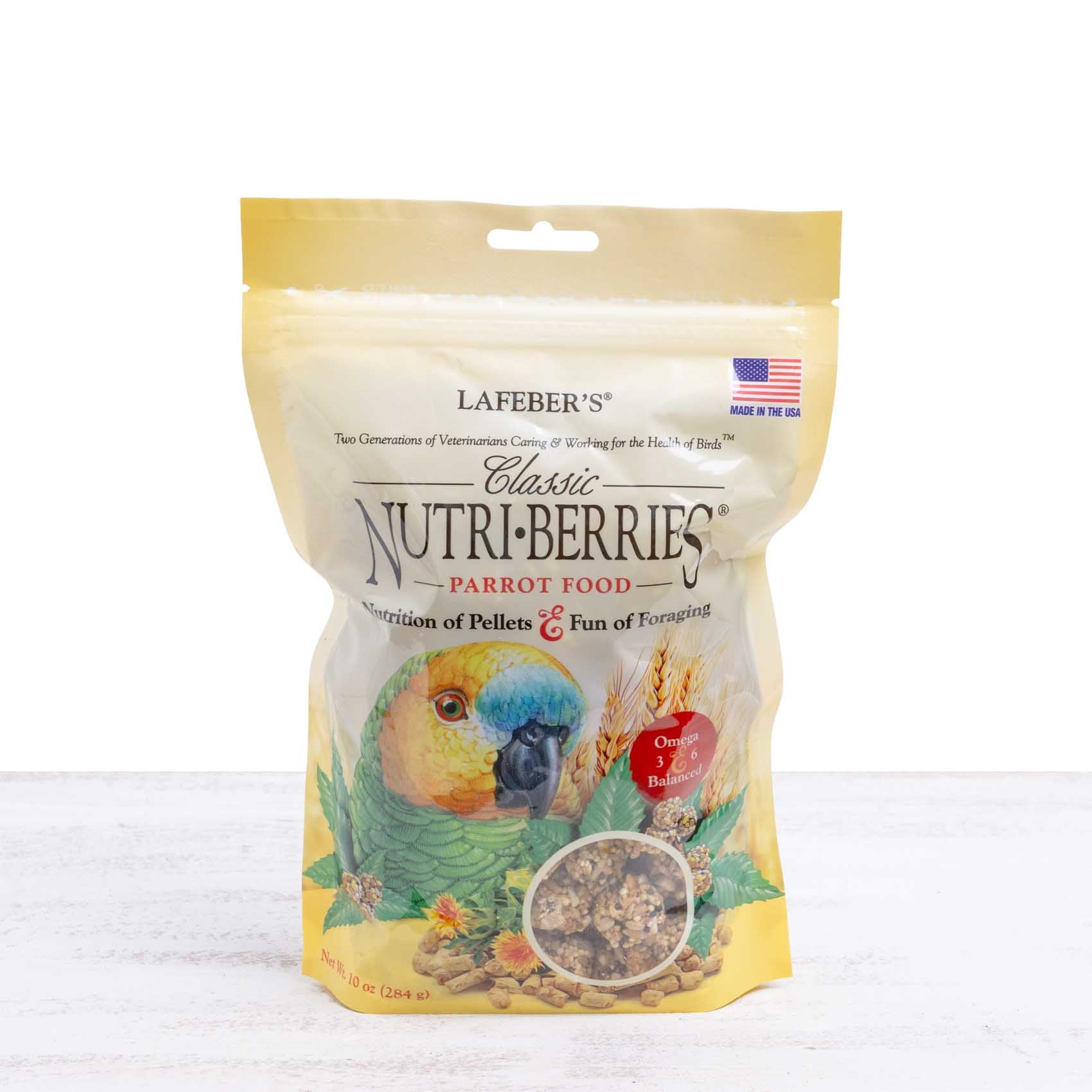lafeber-nutri-berries-classic-parrot-papageienfutter-284-g-mit-pellets image 1