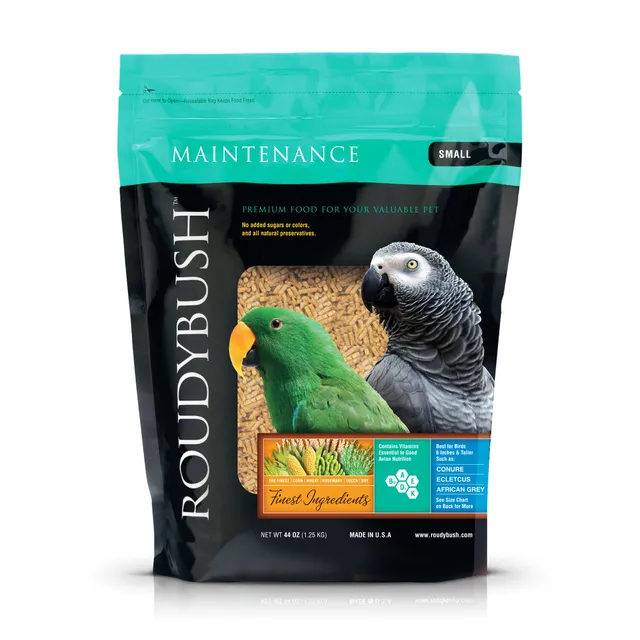 roudybush-maintenance-papageienfutter-pellets-mini-0-5-lb-allein image 1