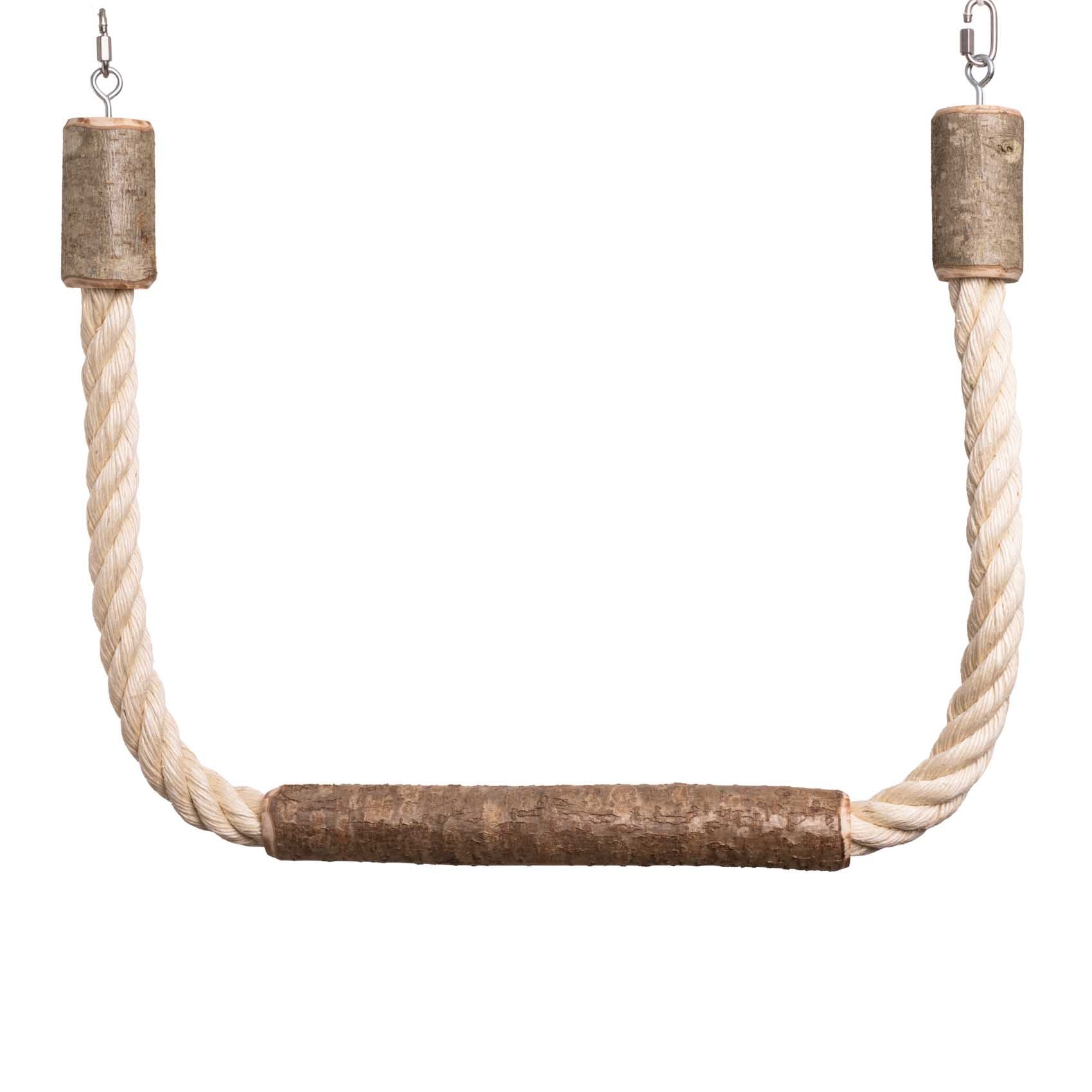 rico-s-futterkiste-sisalschaukel-duo-papageienspielzeug-65-cm image 1