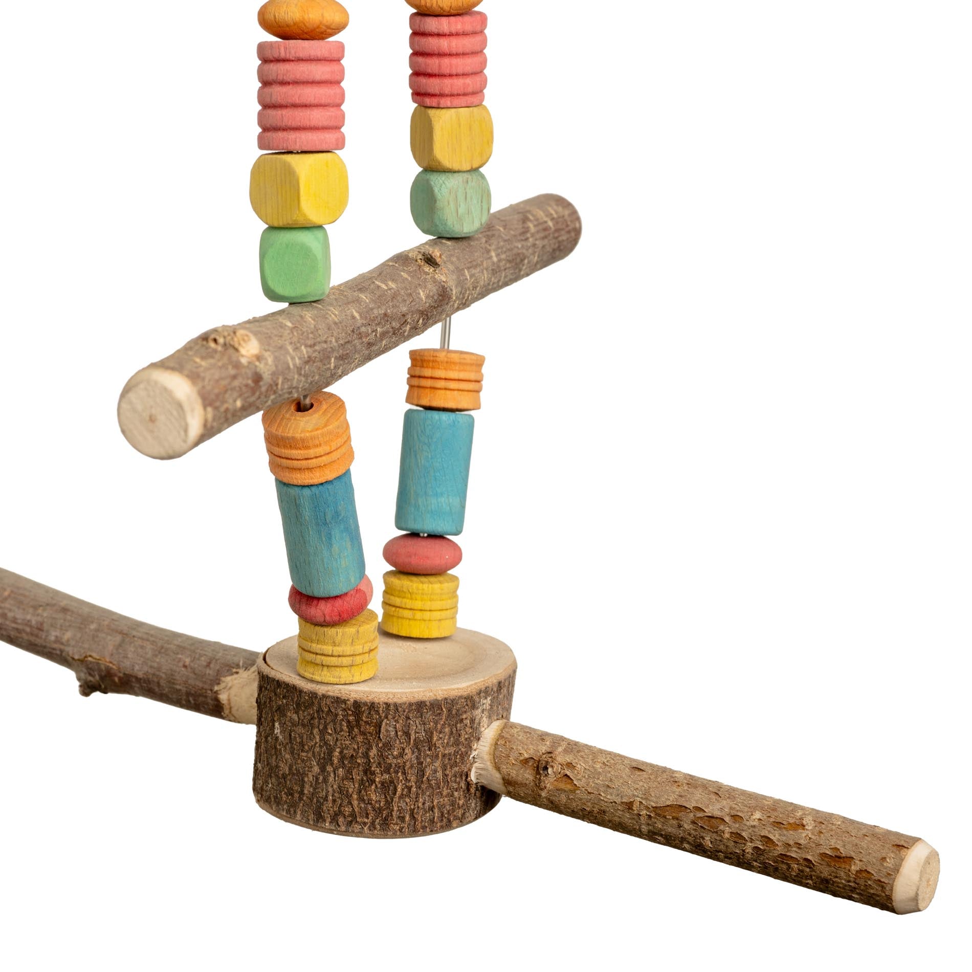 rico-s-futterkiste-schaukelpropeller-sittichspielzeug-bunt-naturholz image 3