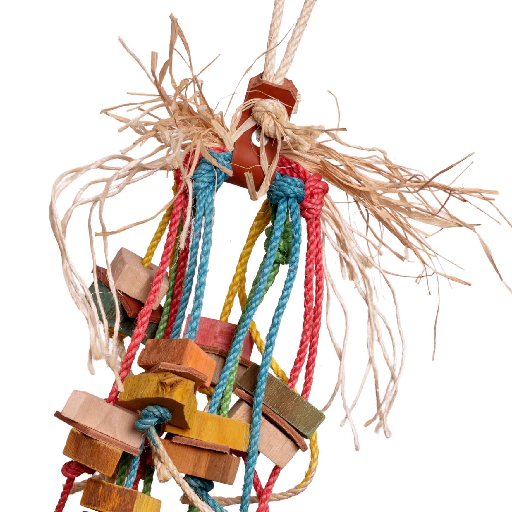 rico-s-futterkiste-wirbel-mit-sisal-papageienspielzeug-60-cm image 2