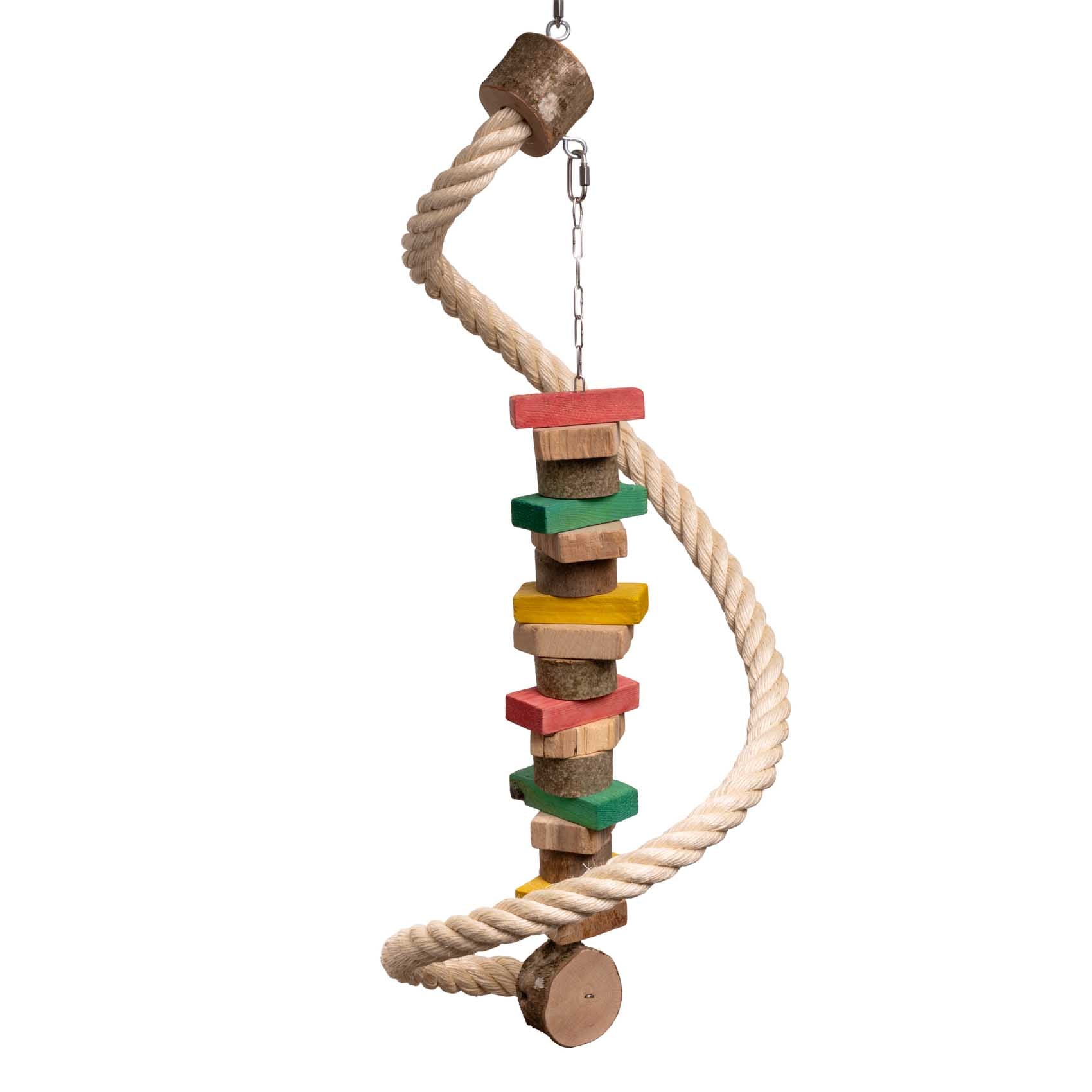 rico-s-futterkiste-sisalspirale-papageienspielzeug-150-cm-sisal image 2