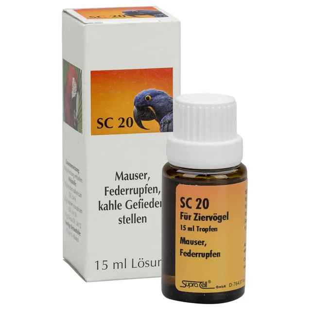 rico-s-futterkiste-supracell-sc20-30-ml-gefieder-mauser-tropfen image 1