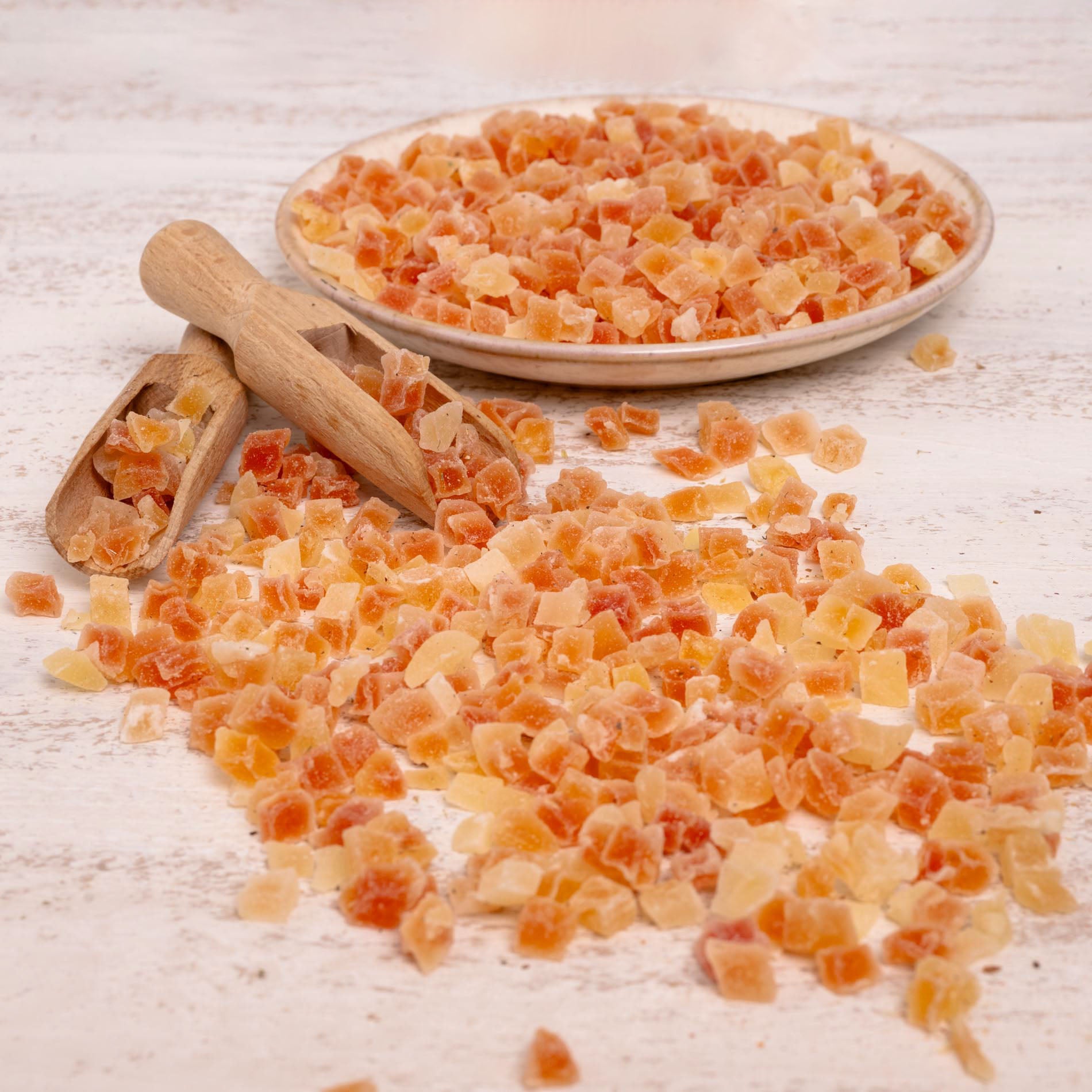 rico-s-futterkiste-papayaw-rfel-klein-trockenfr-chte-100g image 2