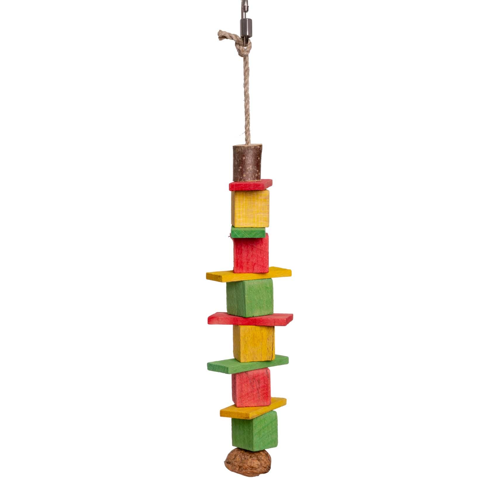rico-s-futterkiste-knabberspass-sittichspielzeug-28-cm-sisal image 1