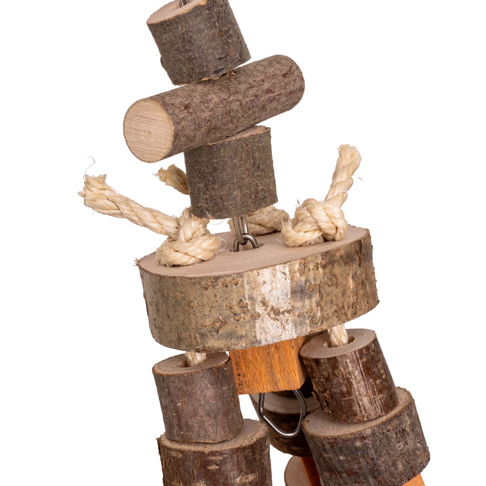 rico-s-futterkiste-mineralien-kokosnuss-papageienspielzeug-42-cm image 3